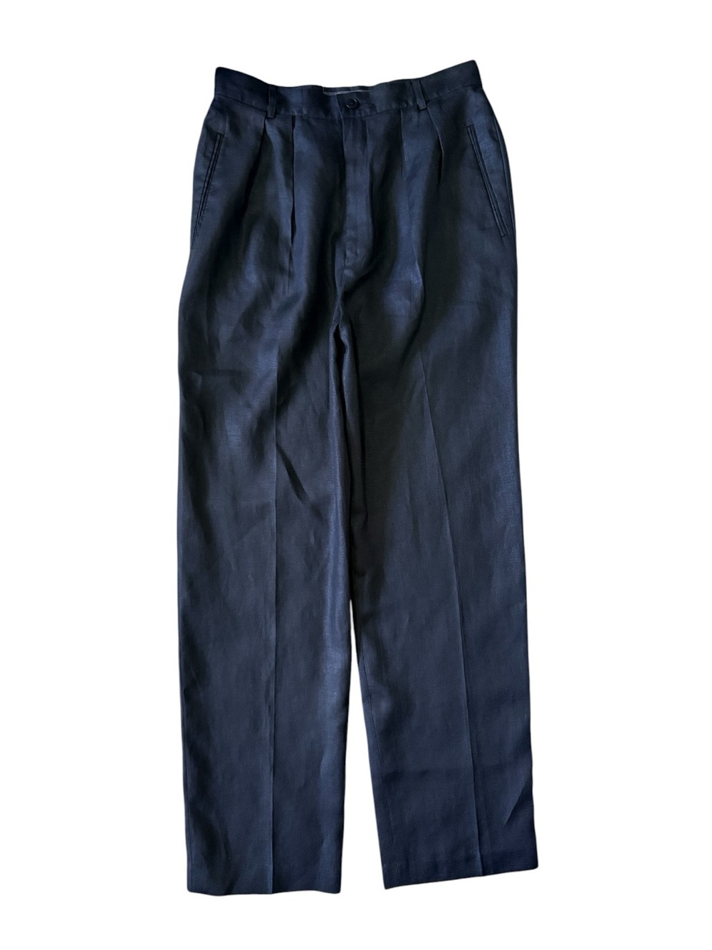 Banana Republic 100% Linen High Waisted Dress Pants - Black Size 12